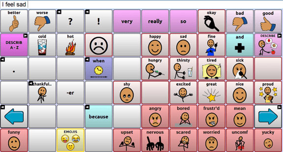 WordPower Emojis for I Feel Page