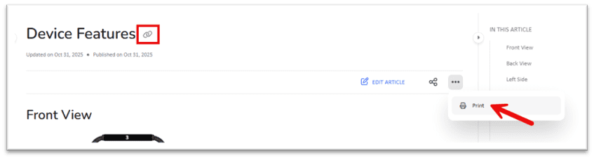 Knowledge Base Web Link Icon