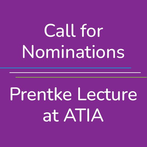 Profile Image for related blog article titled Call For Nominations For The Annual Prentke Lecture